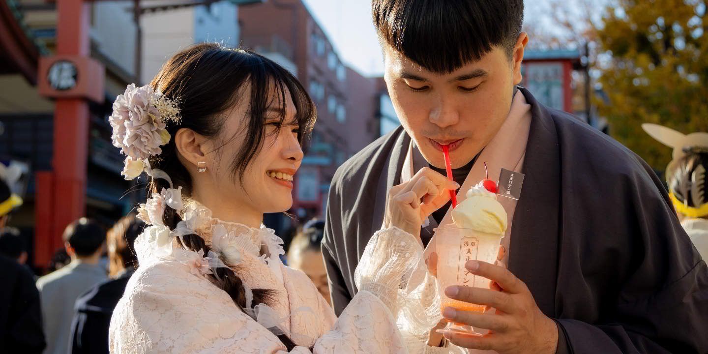 Tokyo: Wedding Photo Tour dengan 3 Lokasi & Pro Styling